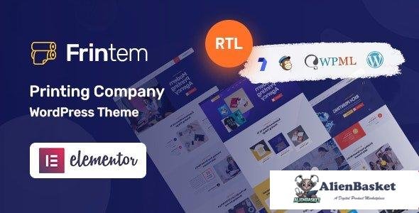 97464  Frintem v1.0.4 - Printing Company WordPress Theme 