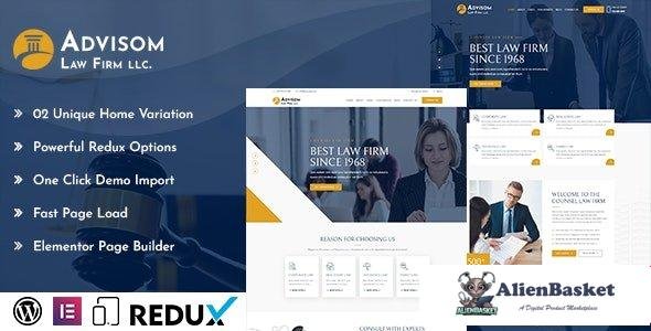 97518  Advisom v1.1 - Law Firm WordPress Theme 