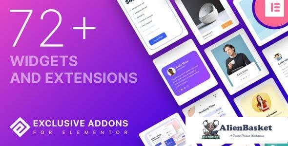 98131  Exclusive Addons Pro for Elementor v1.2.1 