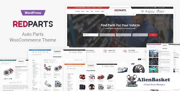 100602  RedParts v1.18.0 - Auto Parts WordPress Theme 