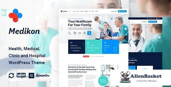 97580  Medikon v1.0.0 - Health & Medical WordPress Theme 