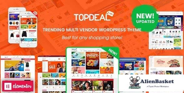 99821  TopDeal v2.3.0 - Multi Vendor Marketplace Elementor WooCommerce WordPress Theme 