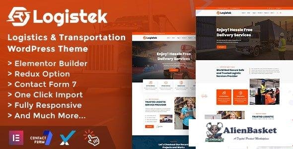 97652  Logistek v1.0 - Logistics & Transportation WordPress Theme 