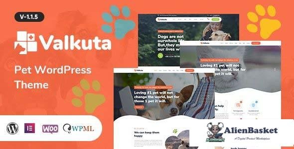 97679  Valkuta v1.1.5 - Pet WordPress Theme 