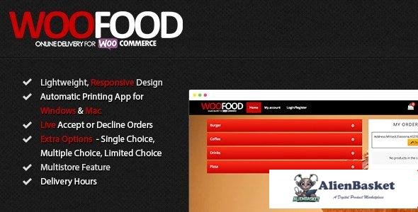 97756  WooFood v2.6.5 - Food Ordering (Delivery/Pickup) Plugin for WooCommerce & Automatic Order Pri