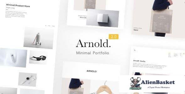 97798  Arnold v2.1.0 - Minimal Portfolio WordPress Theme 