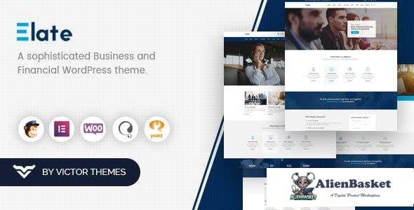 106358  Elate v1.5.0 - Financial Consulting WordPress Theme 