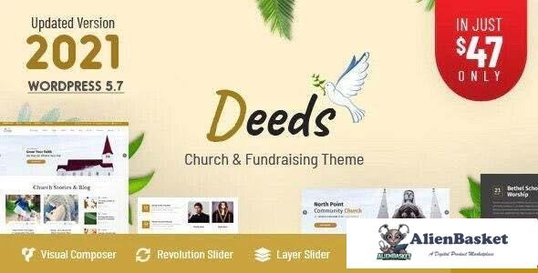 97906  Deeds v8.3 - Best Responsive Nonprofit Church WordPress Theme 