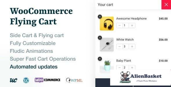 104044  WooCommerce Flying Cart v1.6.1 