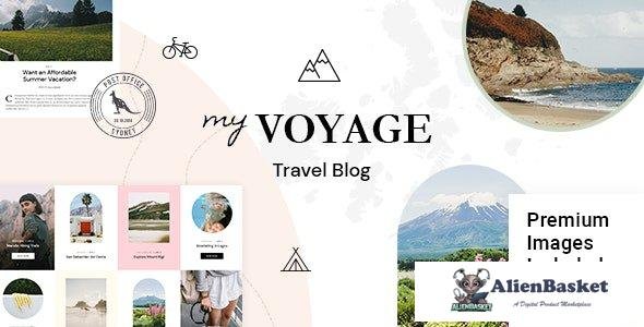 97967  MyVoyage v1.0 - Travel Blog WordPress Theme 