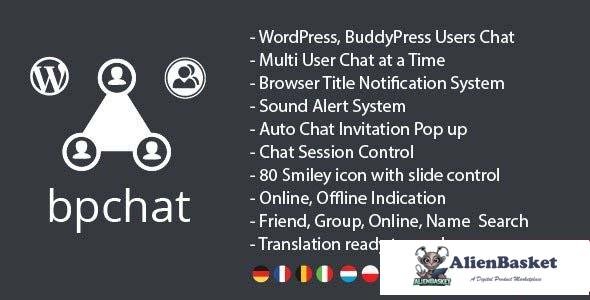 97980  WordPress, BuddyPress Users Chat Plugin v2.0.3 