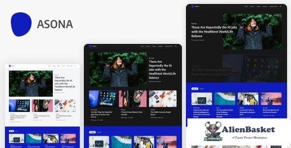 98021  Asona v1.3 - Creative Minimal Blog and Magazine WordPress Theme 