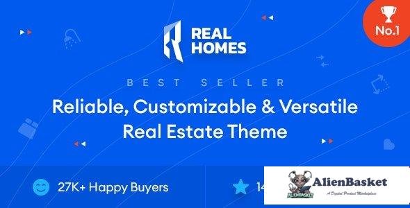 100364  Real Homes v3.17.0 - WordPress Real Estate Theme 