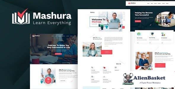 98123  Mashura v1.0.1 - LMS Education & Online Courses Theme 