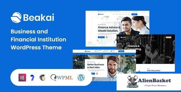 98136  Beakai v1.0.4 - Multipurpose Business WordPress Theme 