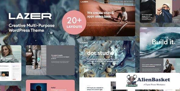 98211  Lazer v1.0 - Creative Multi-Purpose WordPress Theme 