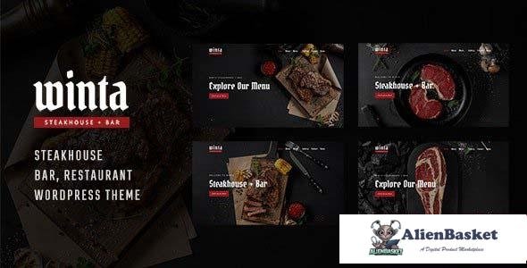 98225  Winta v1.0 - Steakhouse Restaurant WordPress Theme 