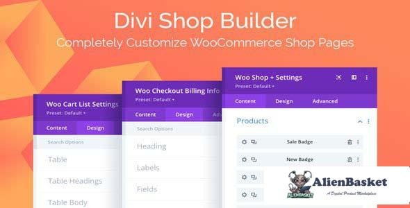 98251  Divi Shop Builder For WooCommerce v1.1.13 