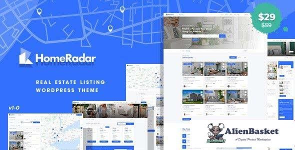 100430  HomeRadar v1.0.5 - Real Estate WordPress Theme 