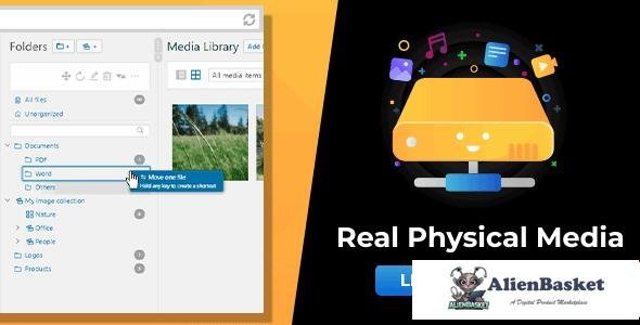 97418  WordPress Real Physical Media v1.5.86 - Physical Media Folders & SEO Rewrites 