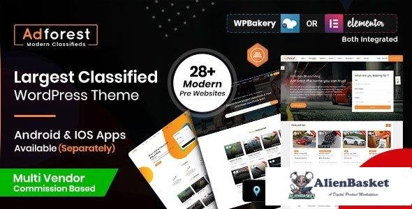 105745  AdForest v5.0.9 - Classified Ads WordPress Theme 