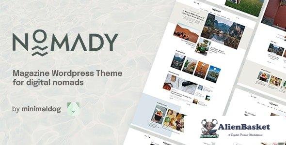 98339  Nomady v1.1.5 - Magazine Theme for Digital Nomads 