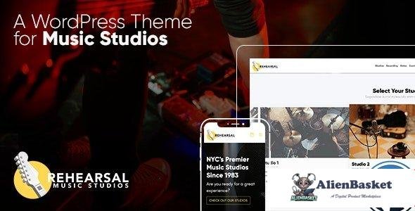 98385  Rehearsal v1.3 - Music Studio WordPress Theme 
