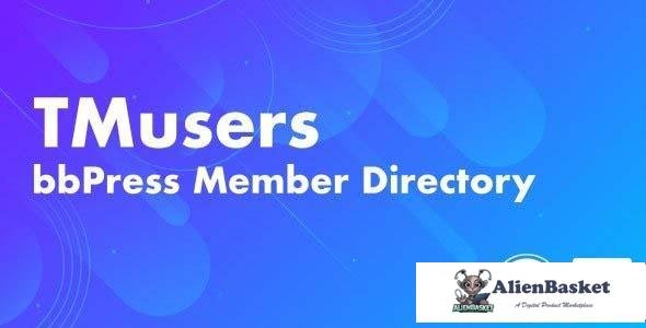 98393  TMusers v1.0 - bbPress Forum Member Directory For Elementor 