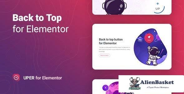 104445  Uper v1.0.4 - Back to Top Button for Elementor 