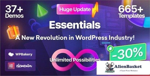 103705  Essentials v3.0.4 - Multipurpose WordPress Theme 