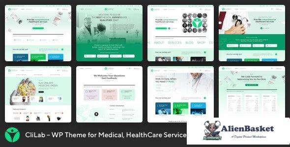 98517  CliLab v1.0 – WP Theme for Medical, HealthCare Services 