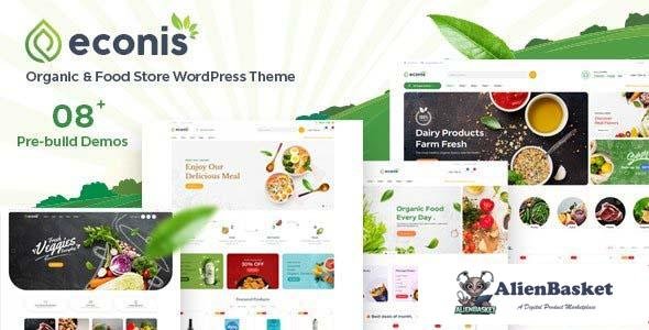 98573  Econis v1.0.3 – Organic & Food Store WordPress Theme 