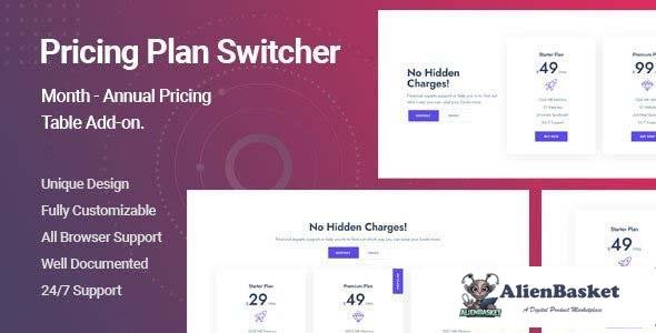 102809  Ultimate Pricing Plan Switcher Addon for Elementor v1.0.2 