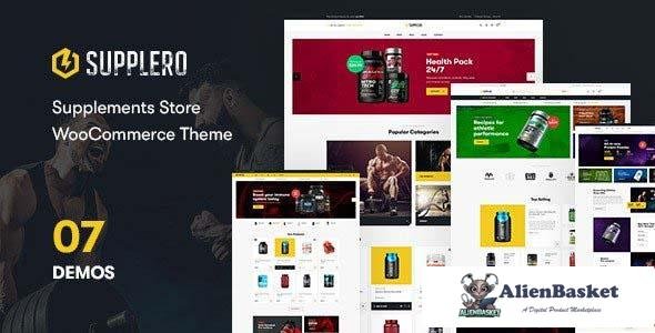 104136  Supplero v1.2.0 - Supplement Store WooCommerce Theme 