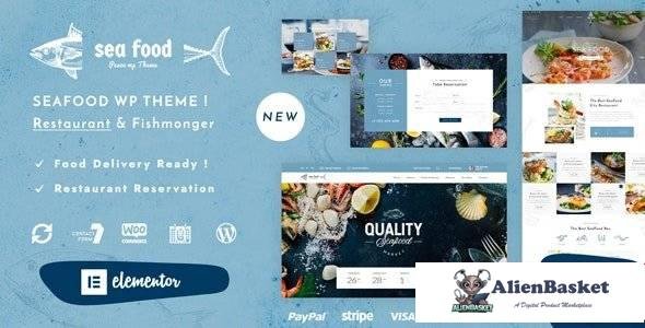 98678  Pesce v1.3 - Seafood Restaurant WordPress Theme 