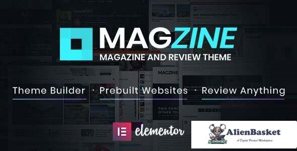 98680  Magzine v1.0.1 - Elementor Review and Magazine Theme 