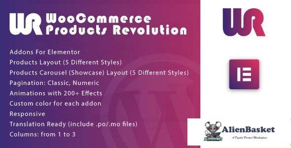 98703  WooCommerce Products Revolution for Elementor v1.0 