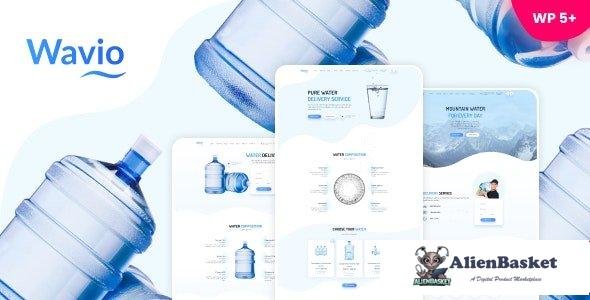 98709  Wavio v1.2.1 - Bottled Water Delivery WordPress Theme 