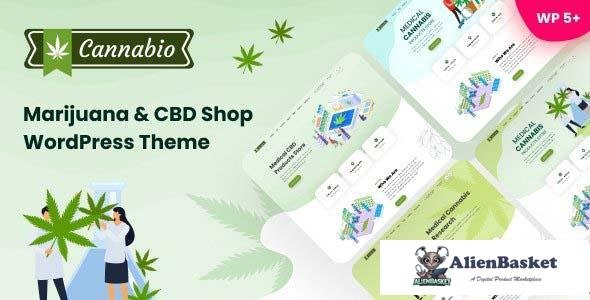 98716  Cannabio v1.8.1 - Marijuana and Cannabis WordPress Theme 