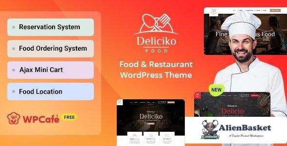 104224  Deliciko v2.0.2 - Restaurant WordPress Theme 