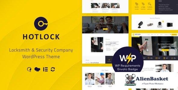 98860  HotLock v1.3.4 - Locksmith & Security Systems WordPress Theme + RTL 