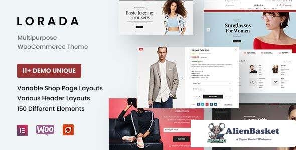 98872  Lorada v4.1.2 - Responsive Elementor eCommerce Theme 