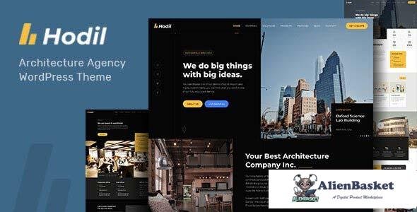 107382  Hodil v1.3.1 - Architecture Agency WordPress Theme 