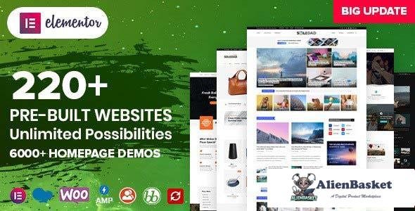 98945  Soledad v8.0.1 - Multi-Concept Blog/Magazine WP Theme 