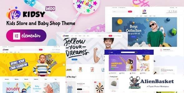98994  Kidsy v1.0.0 - Kids Store and Baby Shop WooCommerce Theme 