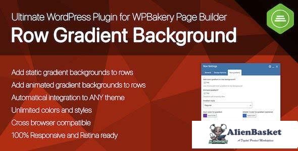 99004  Ultimate Row Gradient Background for WPBakery Page Builder WordPress plugin v1.0 