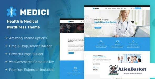 99006  Medici v2.0.1 - Health & Medical WordPress Theme 