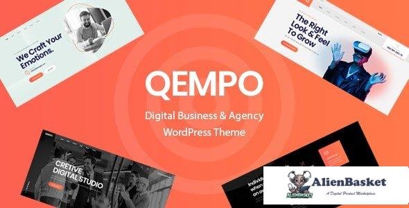 110890  Qempo v1.3.0 - Digital Agency Services WordPress Theme 