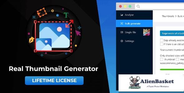 104833  WordPress Real Thumbnail Generator v2.6.26 