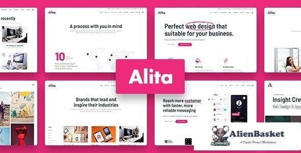 106406  Alita 1.0.7 - Web Studio WordPress Theme 